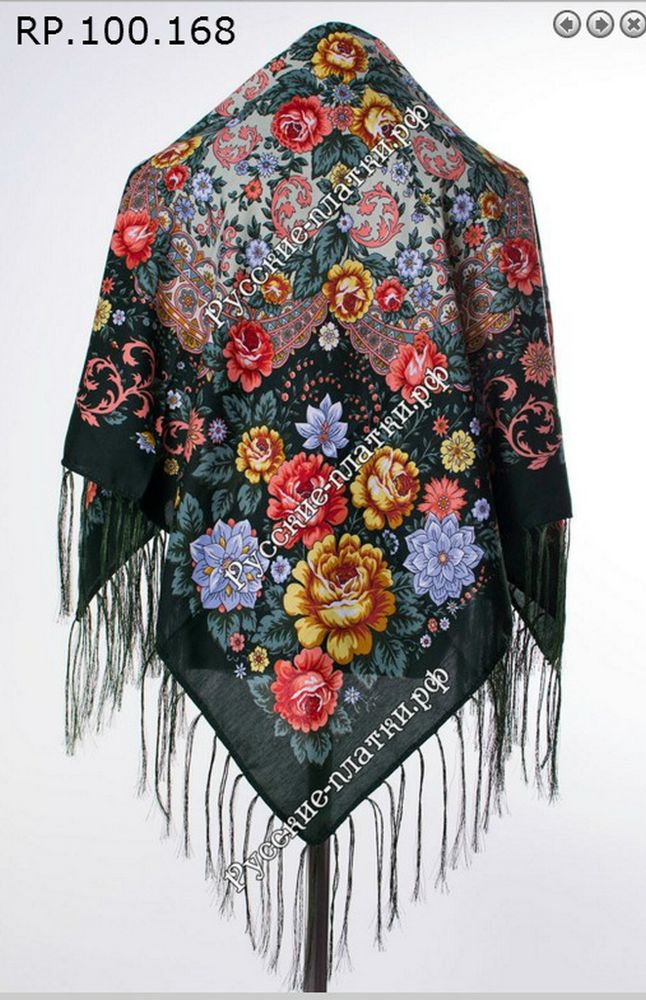 Образцы "Русский платок" 100 на 100 | Журнал Ярмарки Мастеров