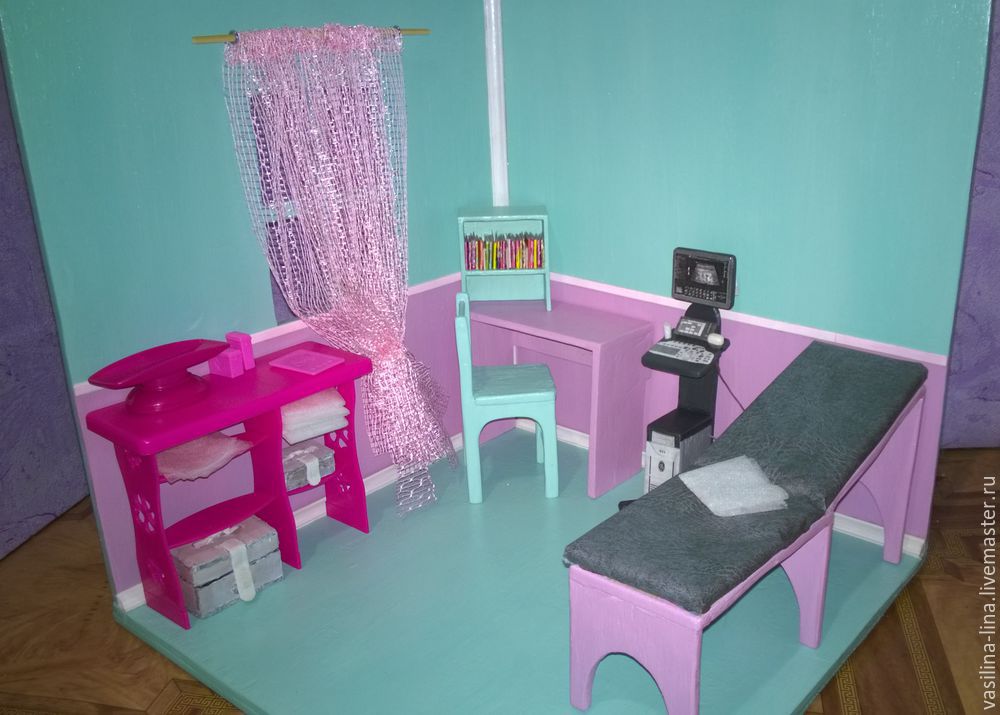 Мебель для кукольного домика своими руками