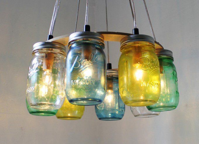 Украсить стеклянную банку: 11 идей