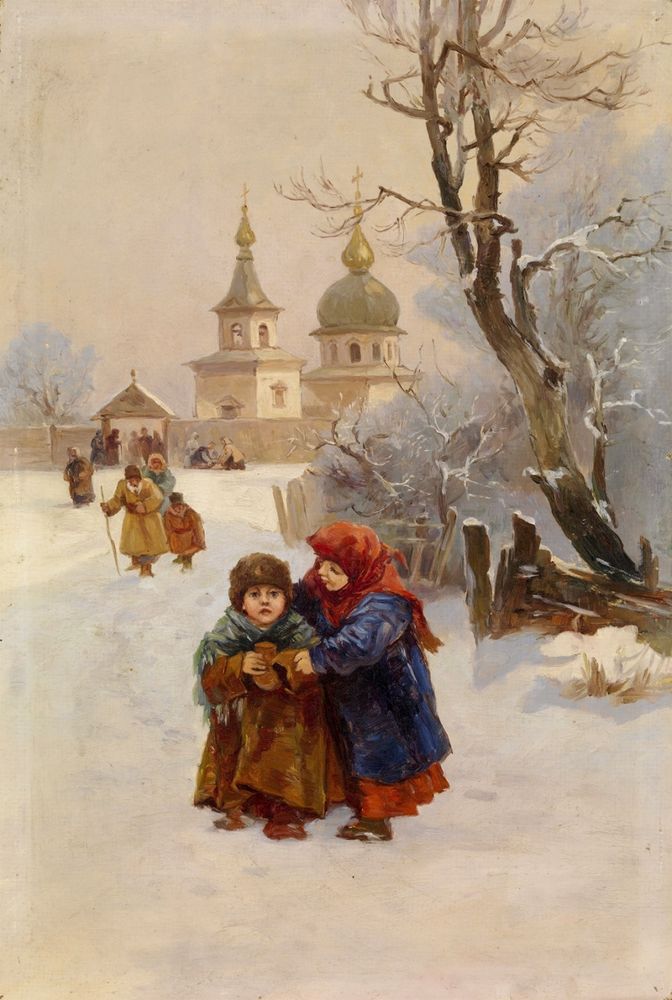 Сказочные зимние пейзажи русских художников, фото № 19