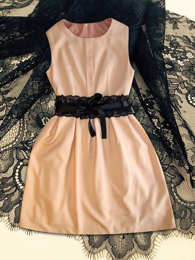 Атласное платье с кружевом: мастер класс как сшить для девочки и выкройка с фото