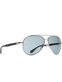 Persol Gunmetal Aviator Sunglasses