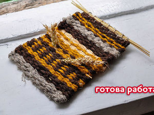 Создаем панно с колосками в технике ручного ковроткачества | Ярмарка Мастеров - ручная работа, handmade Создаем панно с колосками в технике ручного ковроткачества | Ярмарка Мастеров - ручная работа, handmade