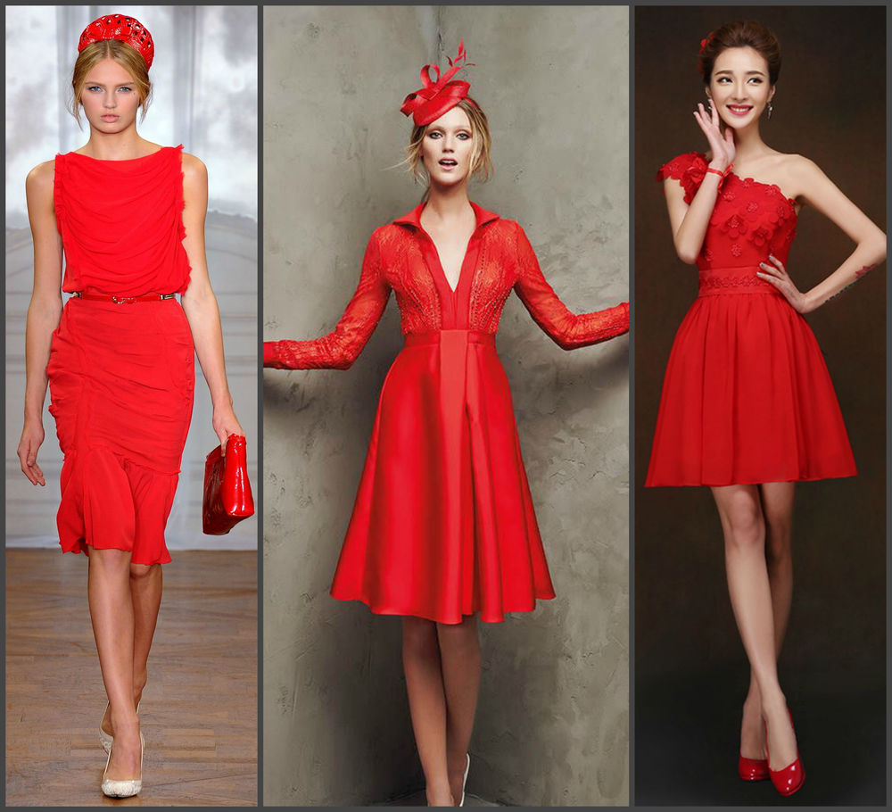 Встречаем Новый год в красном платье: Мода, стиль, тенденции в журнале  Ярмарки Мастеров