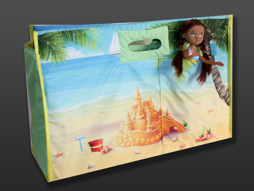 Создаем макет для сублимационной печати. Пляжная сумка — игровой коврик, фото № 2