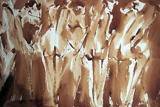 кофе-арт, кофе как искусство, художник кофе-арт, кофе как искусство, художник