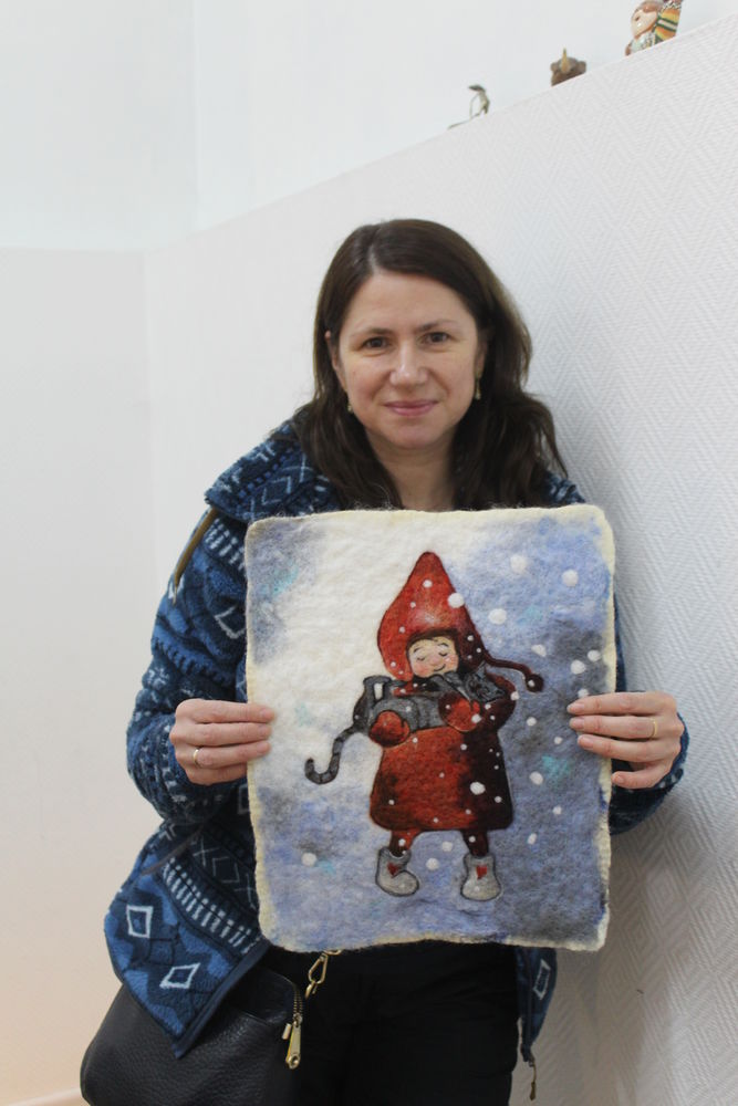 валяние из шерсти