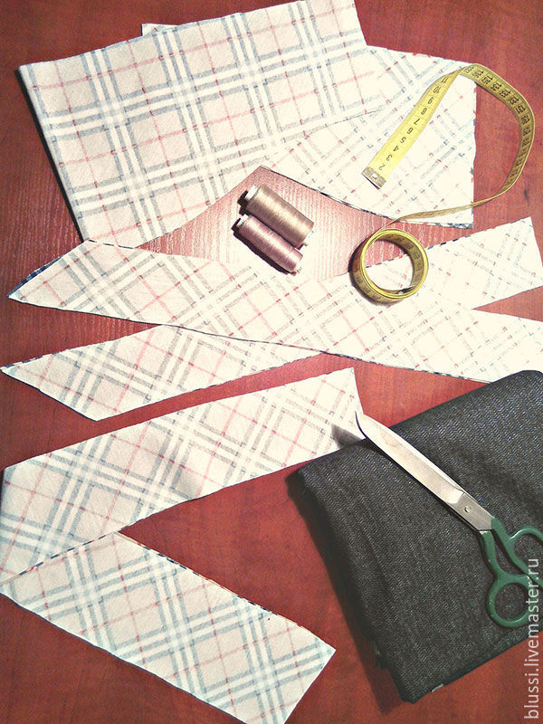 Пошив юбки карандаш с подкладом — фото инструкция