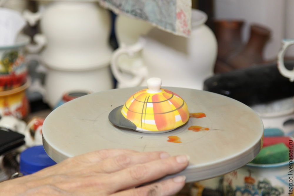 Техники росписи посуды в керамике для НЕ керамистов