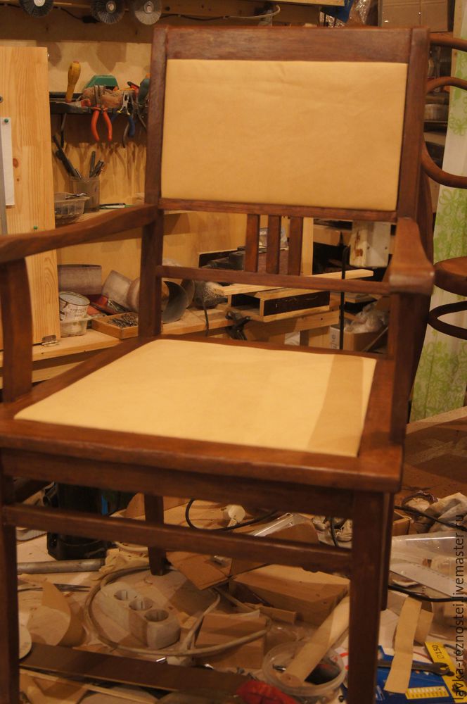 Реставрируем старое кресло мастер-класс, фото № 11