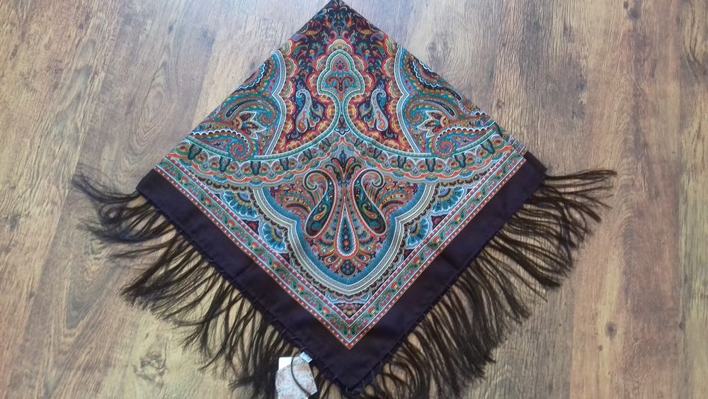 Образцы платков в павловопосадском стиле | Журнал Ярмарки Мастеров