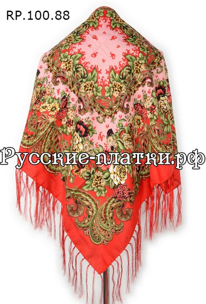 Образцы "Русский платок" 100 на 100 | Журнал Ярмарки Мастеров