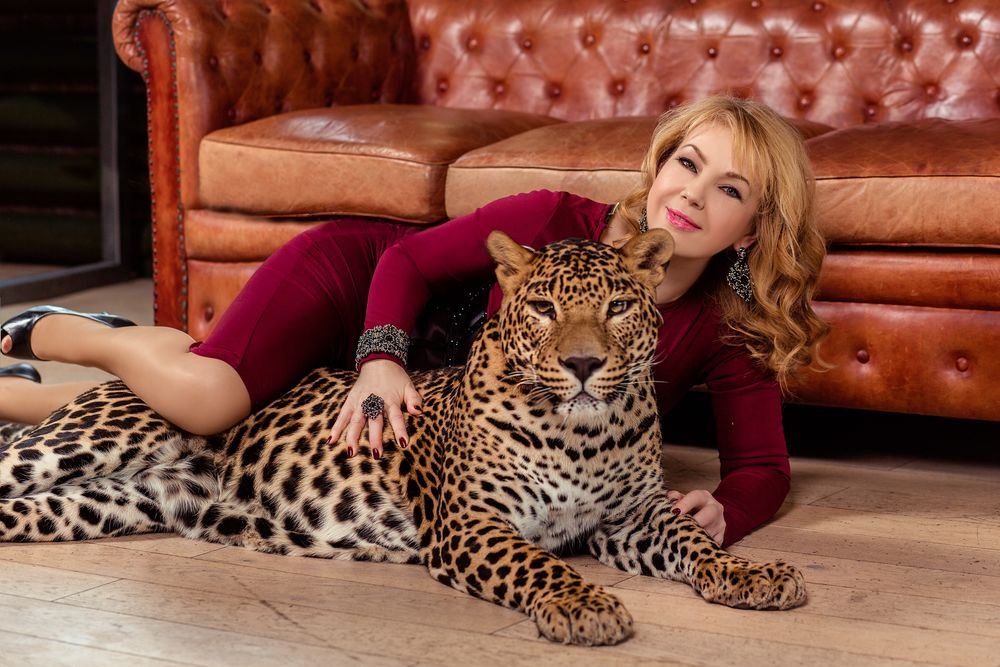 Леопард женского