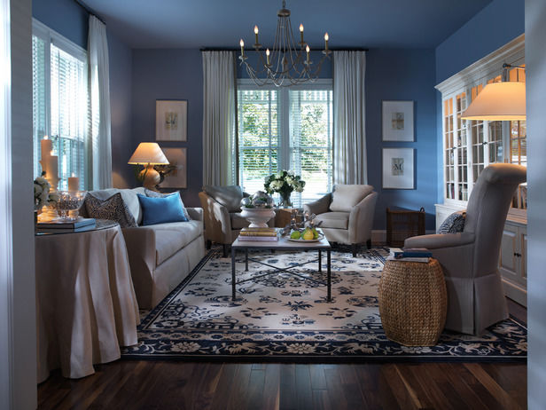 Modrý obývací pokoj, foto č. 19