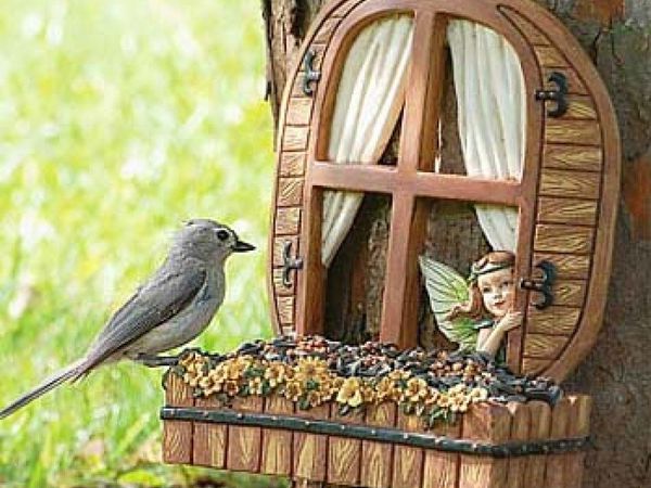 Кормушка для птиц: 18 интересных вариантов | Ярмарка Мастеров - ручная работа, handmade
