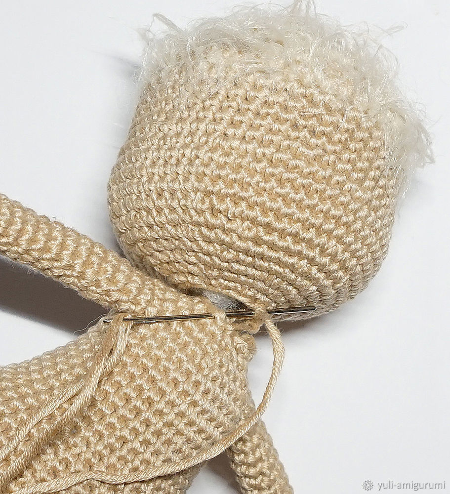 Вязание малыша Антошки в технике амигуруми, фото № 10