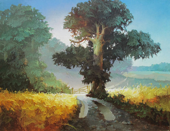 Виктор Александрович Быков – известный российский пейзажист ., фото № 31