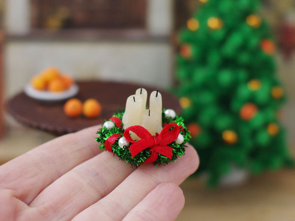 Миниатюрный Новый год! | Ярмарка Мастеров - ручная работа, handmade