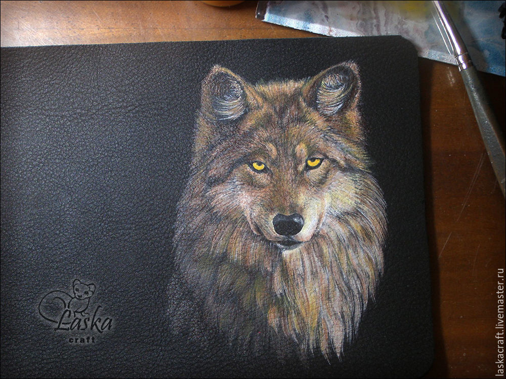 рисунок волка