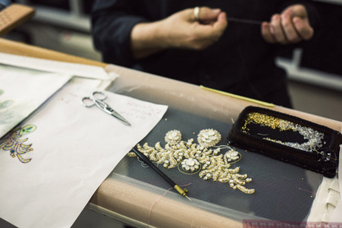 Secrets of Haute Couture Craftsmanship or Learn to Embroider from ...