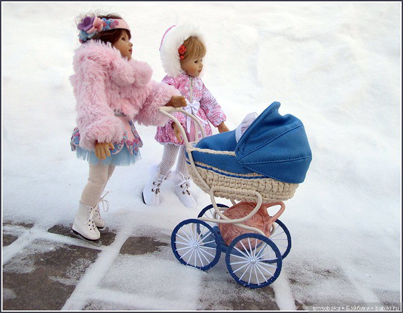Как сделать коляску для куклы из подручного материала - Коробочка идей и мастер-классов