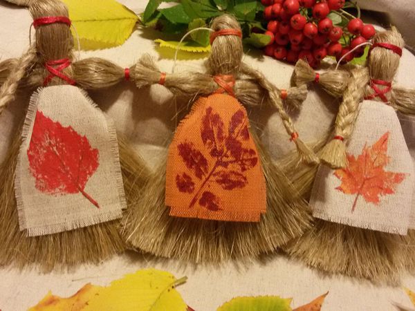 Делаем осеннюю Куклу - Льняницу | Ярмарка Мастеров - ручная работа, handmade