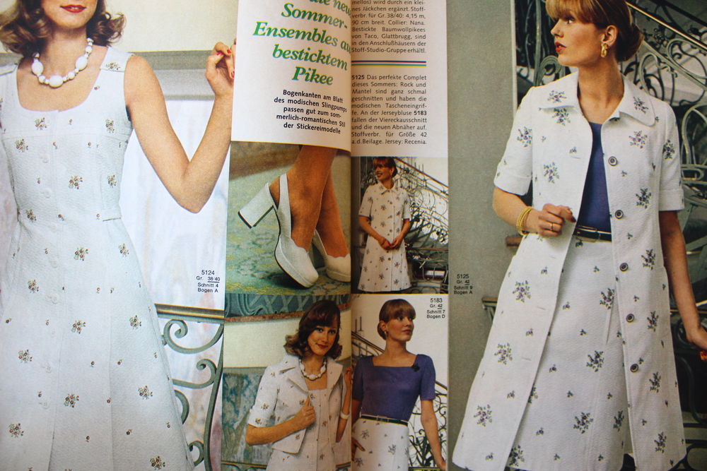 Модели платьев из журналов