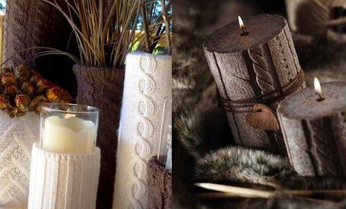 Вязаные мелочи для дома 8211 модный интерьер спицами и нитками, фото № 26