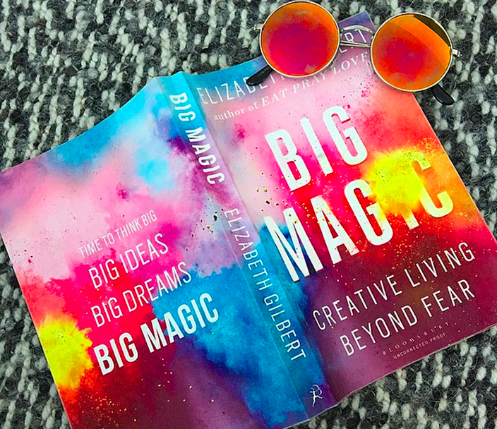 Книга большое волшебство элизабет. Big Magic Elizabeth Gilbert. Big Magic книга. Гилберт большое волшебство. Большое волшебство Элизабет Гилберт.