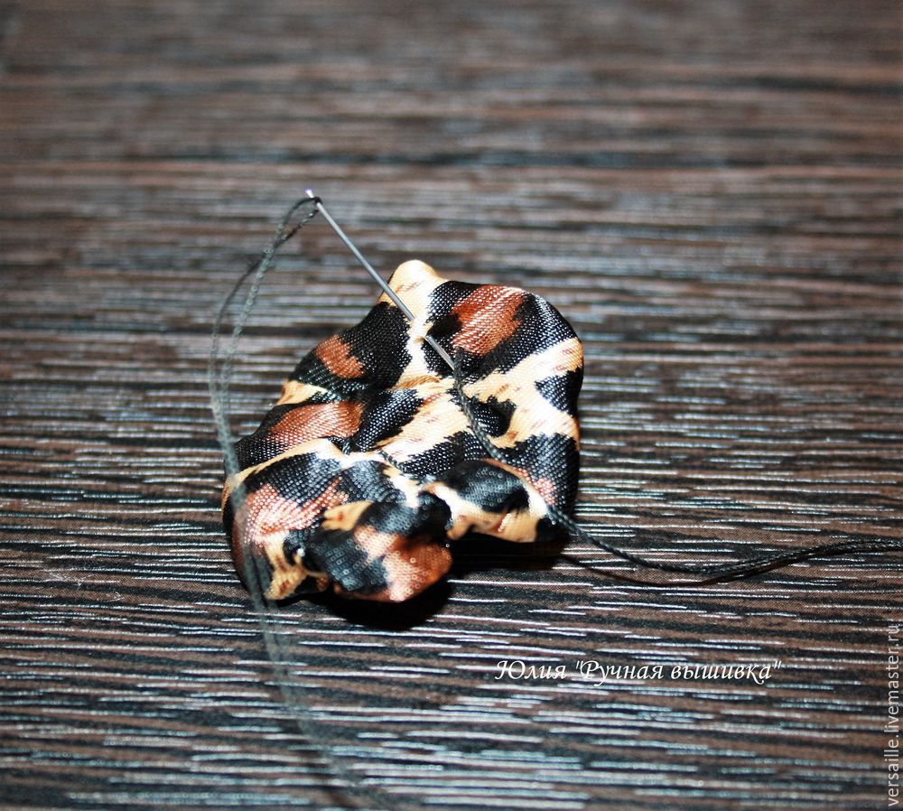 Делаем брошь «Леопард» в технике «жмурения», фото № 12 Делаем брошь «Леопард» в технике «жмурения», фото № 12