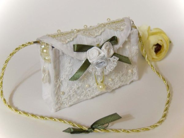 Видеоурок: нежная кукольная сумочка | Ярмарка Мастеров - ручная работа, handmade