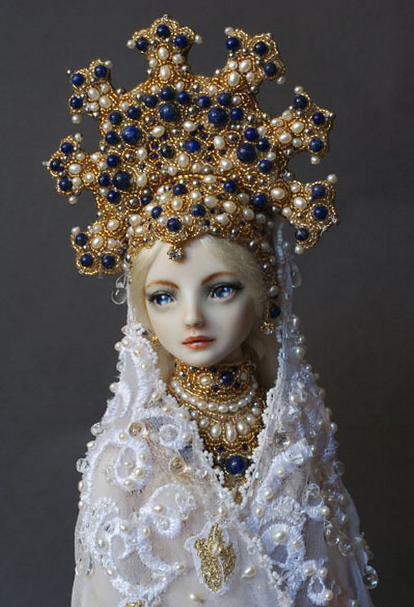 Incredible Dolls' Headgears by Marina Bychkova: Ideas & Inspiration в  журнале Ярмарки Мастеров