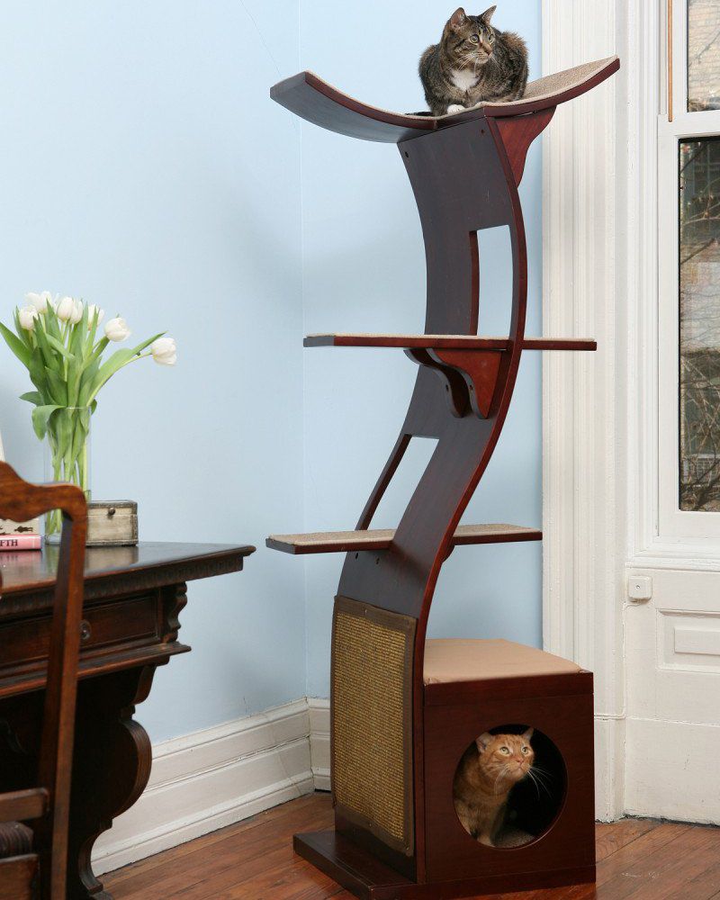 мебель для кошек от дизайнеров