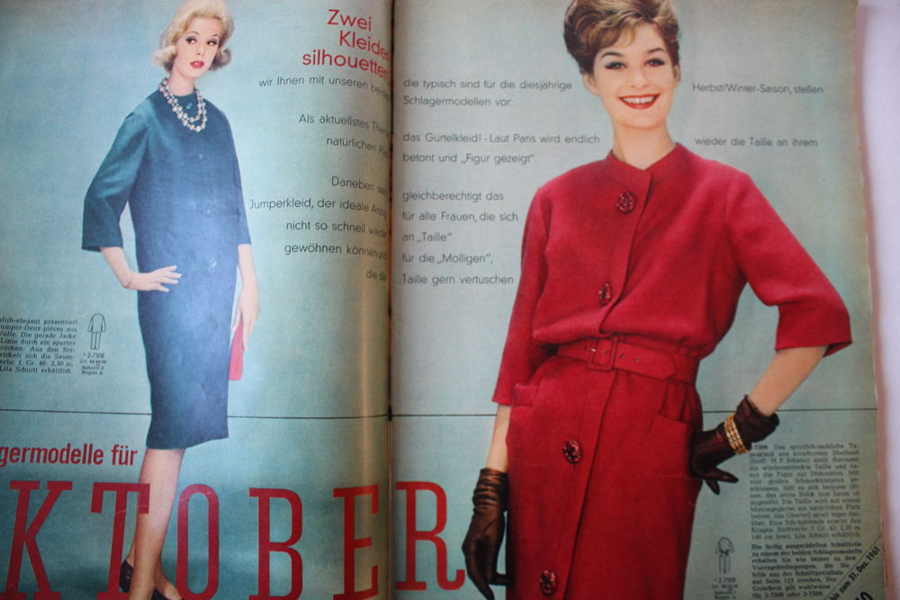 Burda moden 10/1961 Бурда Моден | Журнал Ярмарки Мастеров