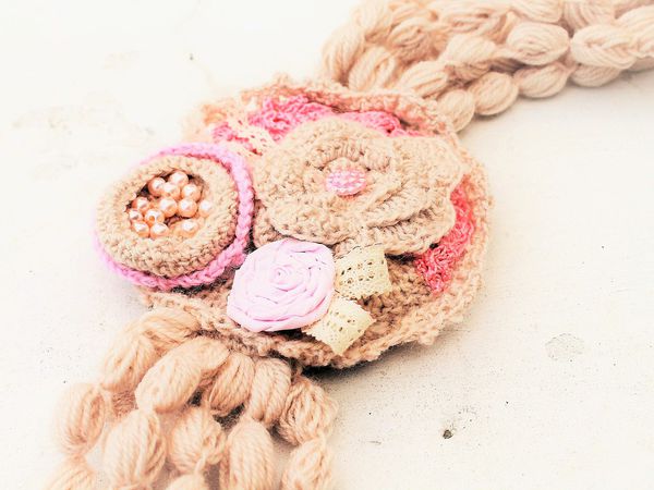 Аукцион на вязанные бусы! | Ярмарка Мастеров - ручная работа, handmade
