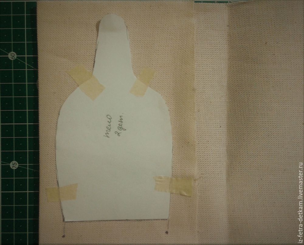 Шьем героя мультфильма «Новогодняя сказка» — Чудище-Снежище. Часть 1, фото № 12