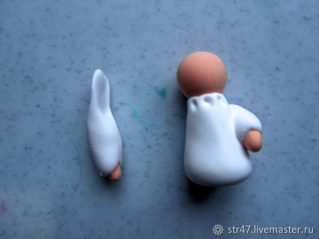 Делаем ангела из полимерной глины, фото № 15