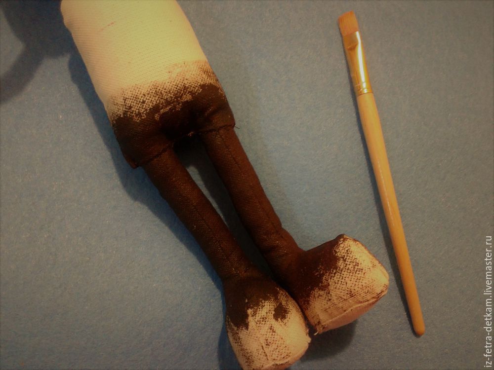 Шьем героя мультфильма «Новогодняя сказка» — Чудище-Снежище. Часть 1, фото № 44