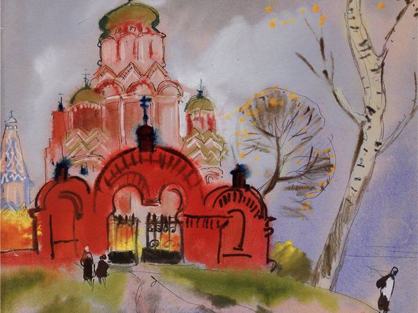 Купола Москвы. 26 картин художницы Татьяны Мавриной | Ярмарка Мастеров - ручная работа, handmade