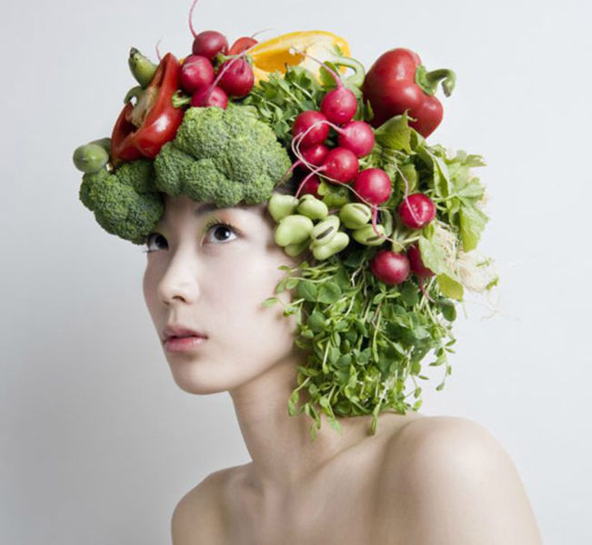 Маски для волос на фруктах и овощах