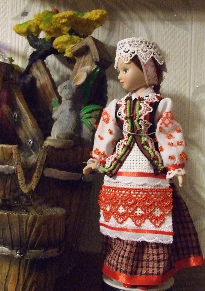 Кукла в белорусском национальном костюме (73 фото)