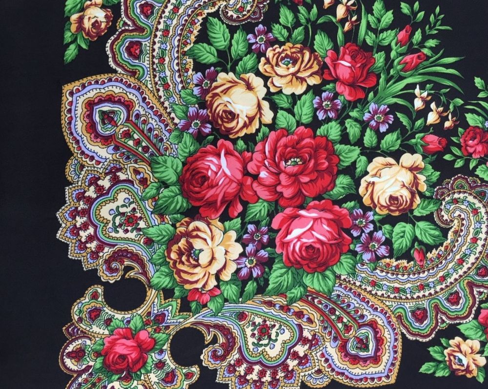 Павлопосадский платок аленький цветочек