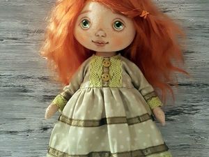 Шьем милое платье для куклы | Ярмарка Мастеров - ручная работа, handmade