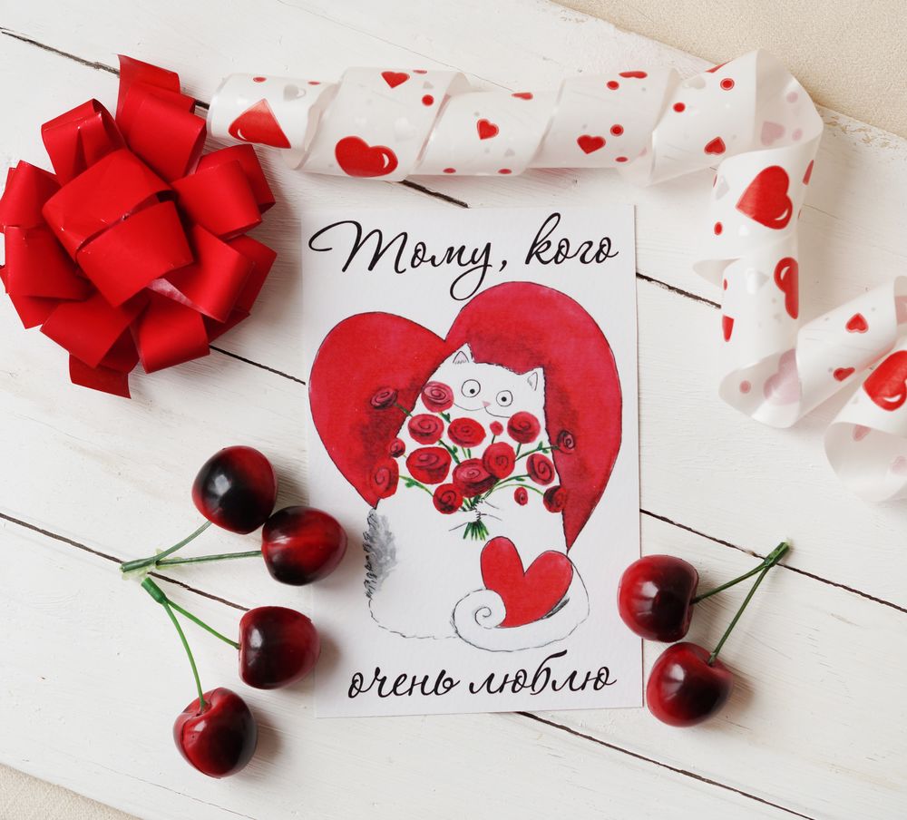 Картинки С Днем влюбленных - Святого Валентина (50 открыток)