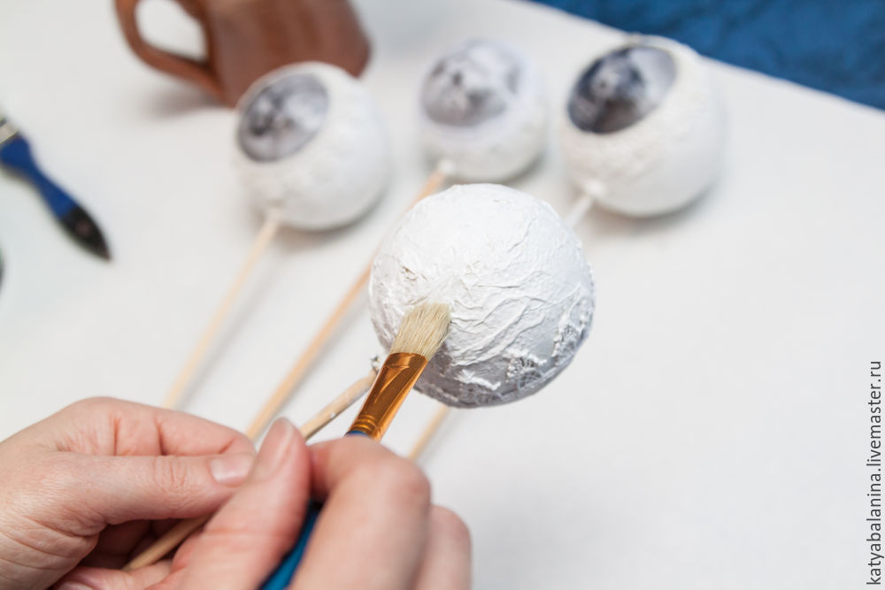 Создаем винтажный ёлочный шар, фото № 13
