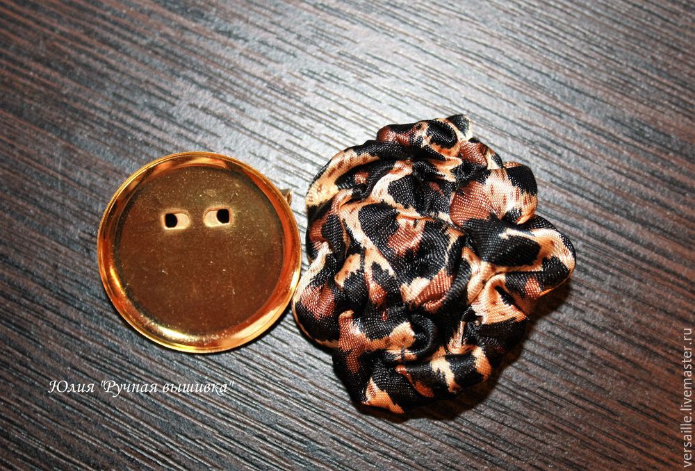 Делаем брошь «Леопард» в технике «жмурения», фото № 14 Делаем брошь «Леопард» в технике «жмурения», фото № 14
