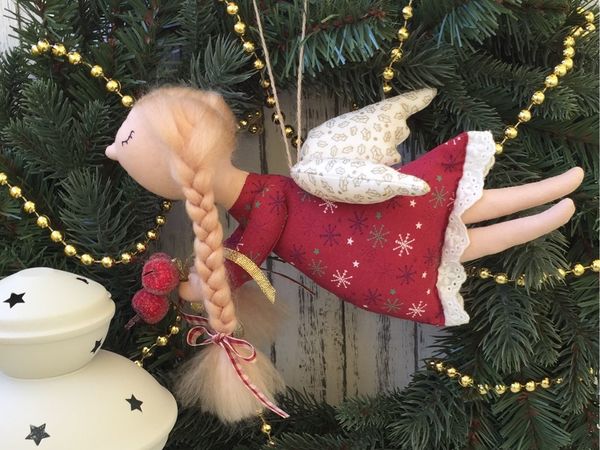 Розыгрыш новогоднего ангелочка | Ярмарка Мастеров - ручная работа, handmade