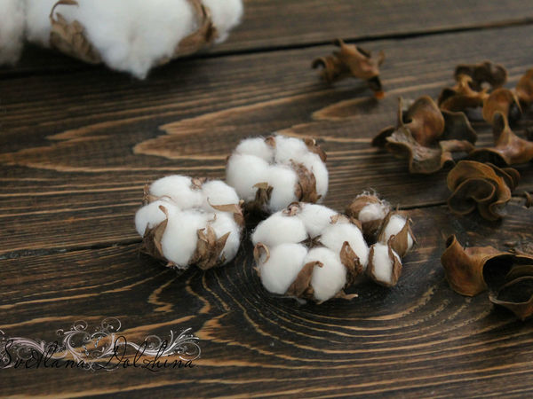 How to Make Cotton Bolls of Cotton Wool and Craft Paper | Livemaster - handmade