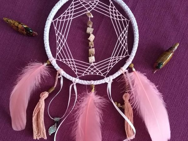 Плетение «Ловца снов» оригинальным способом | Ярмарка Мастеров - ручная работа, handmade