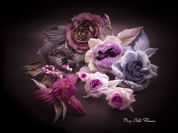 Акция на готовые изделия из шелкового сада Nury Silk Flowers в честь двухлетия моего магазина! | Ярмарка Мастеров - ручная работа, handmade